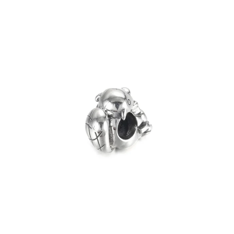 (image for) PANDORA Canadian Beaver & Maple Leaf Charm - 799394C01 - View 3