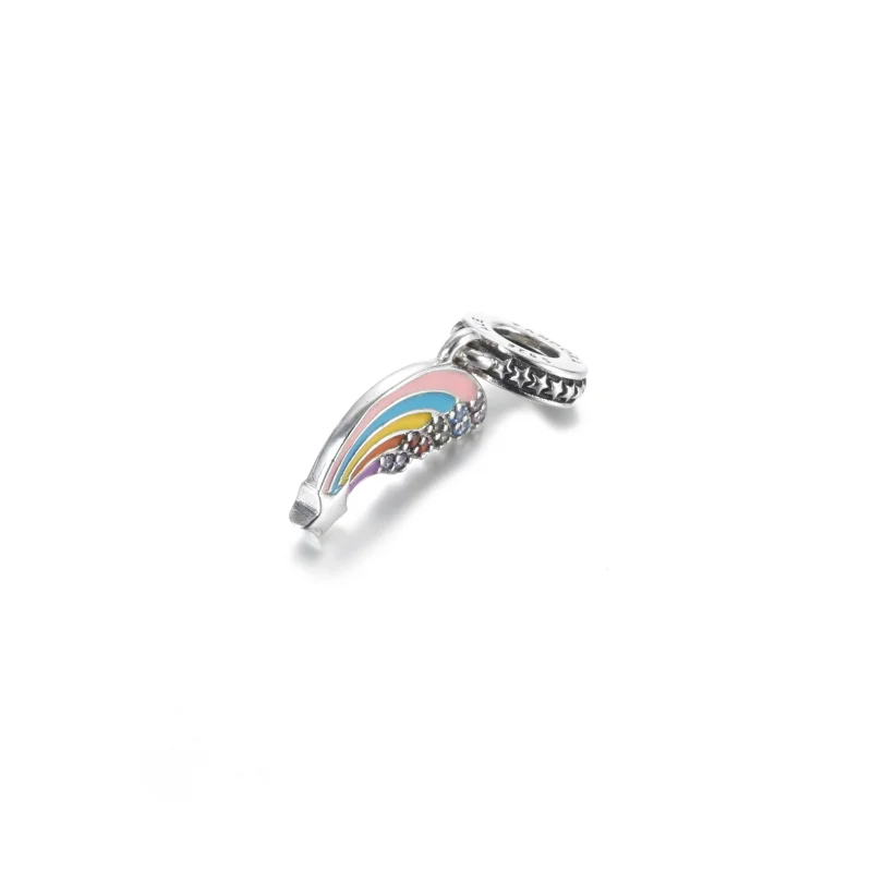 (image for) PANDORA Colourful Rainbow Dangle Charm - 799351C01 - View 4