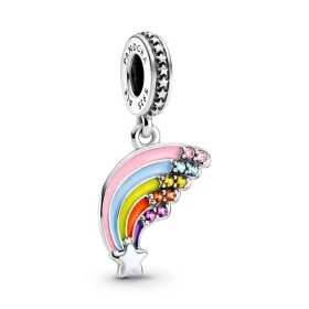 PANDORA Colourful Rainbow Dangle Charm - 799351C01 PANDORA Colourful Rainbow Dangle Charm - 799351C01
