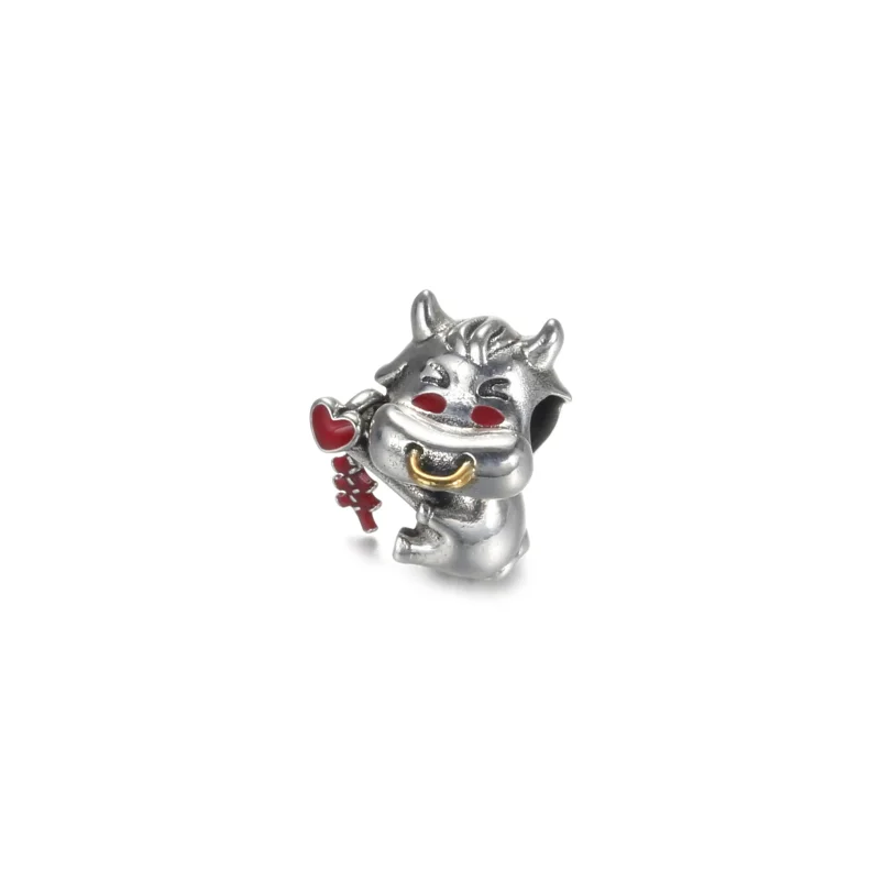 (image for) PANDORA Cute Ox Charm - 799268C01 - View 2