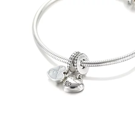 PANDORA Daughter- & Mother in Law Split Dangle Charm - 799321C01