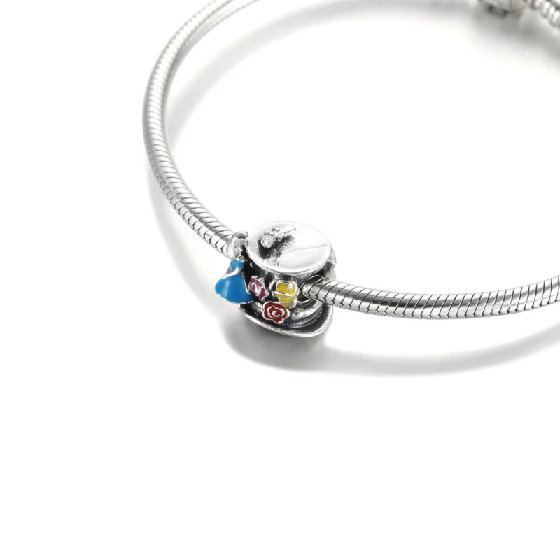 (image for) PANDORA Disney Alice in Wonderland & The Mad Hatter's Tea Party Charm - 799348C0 - View 5