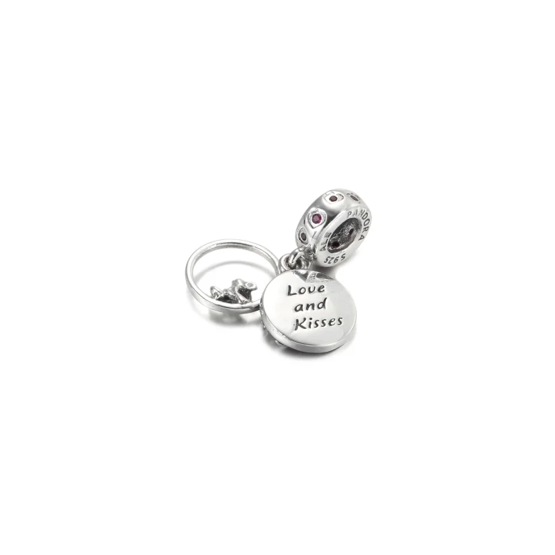 (image for) PANDORA Disney Mickey Mouse & Minnie Mouse Love and Kisses Dangle Charm - 799298 - View 4