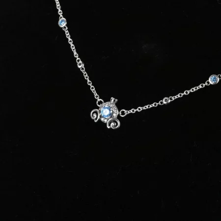 PANDORA Disney Pumpkin Coach Collier Necklace - 399198C01