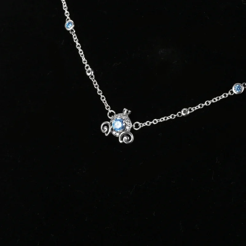 (image for) PANDORA Disney Pumpkin Coach Collier Necklace - 399198C01 - View 6