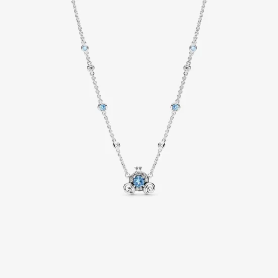 PANDORA Disney Pumpkin Coach Collier Necklace - 399198C01