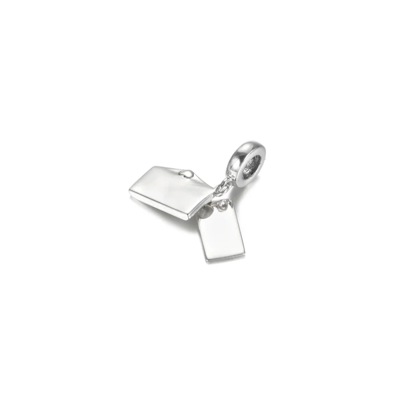 (image for) Pandora Engravable Letter and Envelope Dangle Charm - 799274C00 - View 3