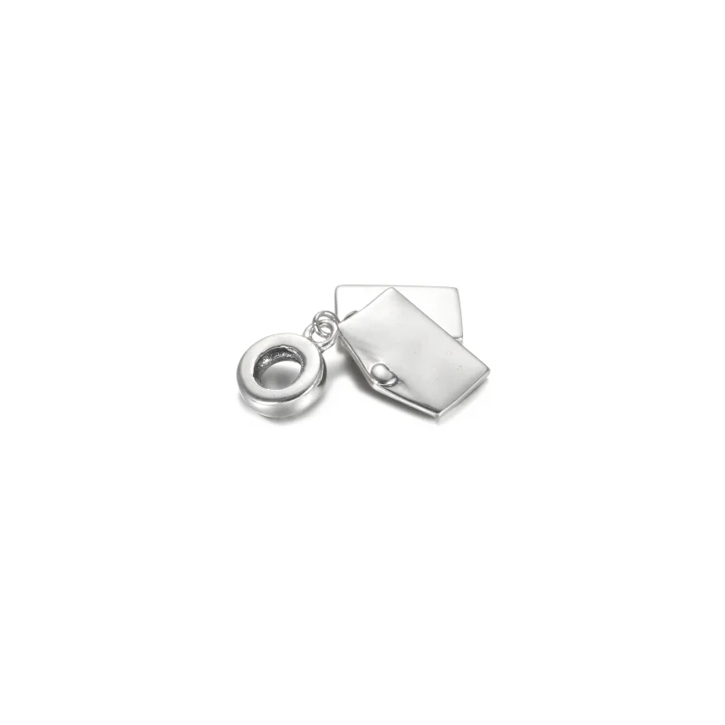(image for) Pandora Engravable Letter and Envelope Dangle Charm - 799274C00 - View 4