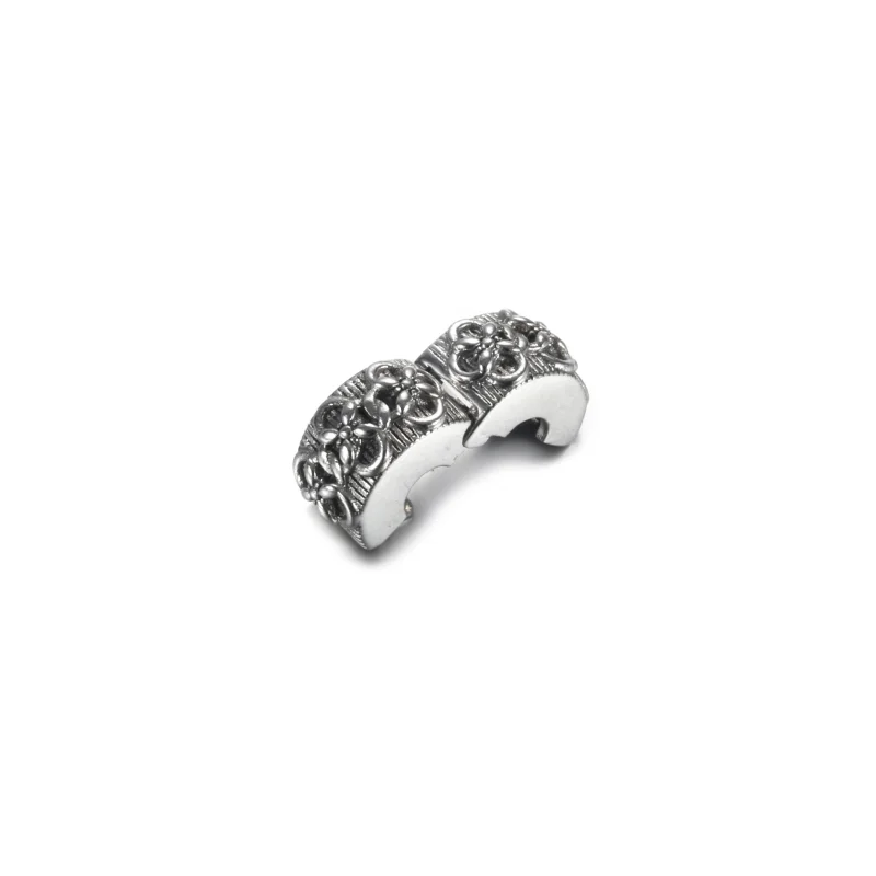 (image for) PANDORA Flower Pattern Clip Charm - 799316C00 - View 3