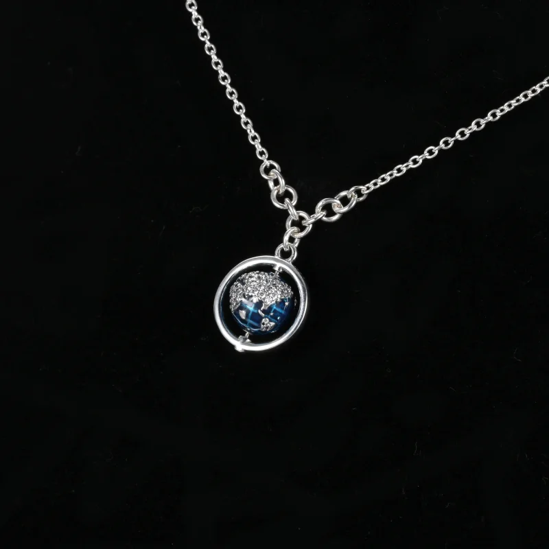 (image for) Pandora Globe Necklace - 399235C01 - View 5