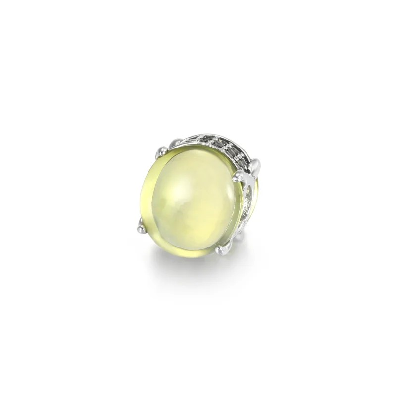 (image for) PANDORA Green Oval Cabochon Charm - 799309C02 - View 2