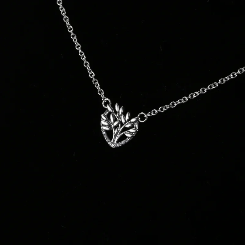 (image for) PANDORA Heart Family Tree Collier Necklace - 399261C01 - View 6