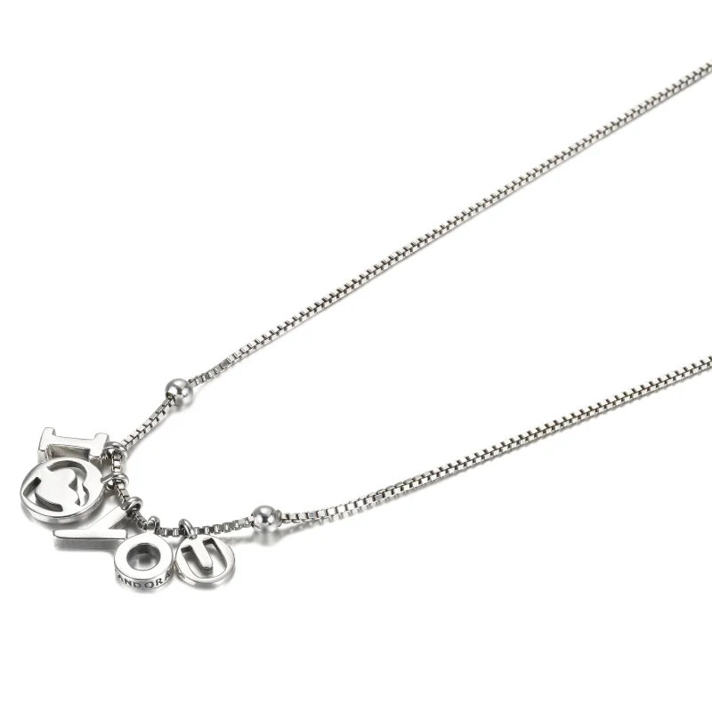 (image for) PANDORA I Love You Necklace - 396580-60 - View 2