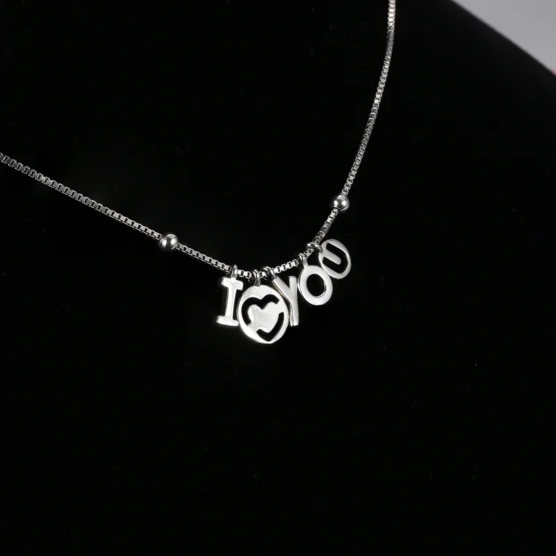 (image for) PANDORA I Love You Necklace - 396580-60 - View 5