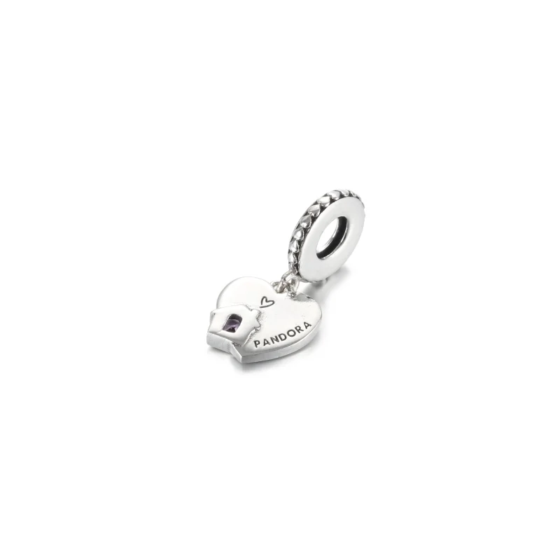 (image for) PANDORA Love My Home Heart Dangle Charm - 799324C01 - View 4