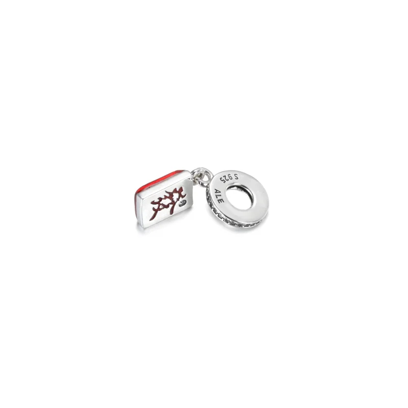 (image for) PANDORA Mahjong Dangle Charm - 799277C01 - View 4