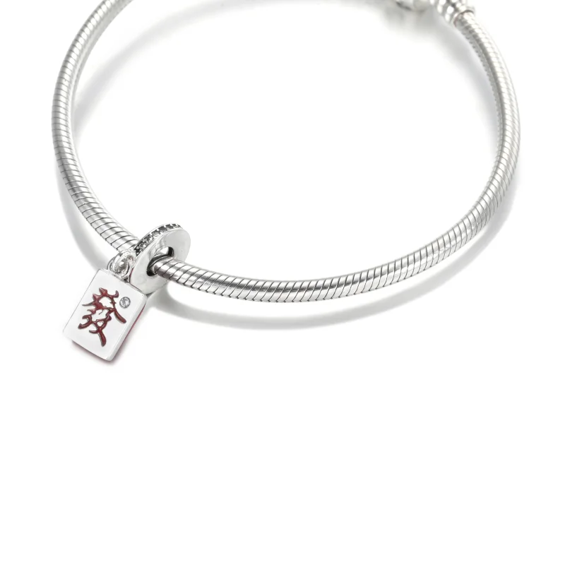 (image for) PANDORA Mahjong Dangle Charm - 799277C01 - View 5