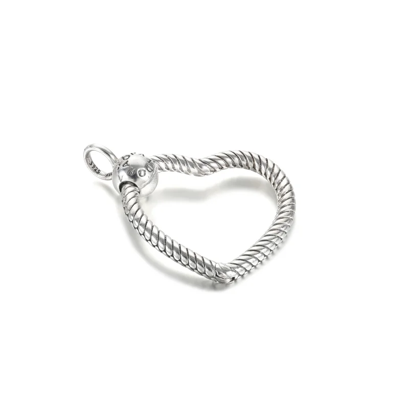 (image for) Pandora Moments Heart Charm Pendant - 399384C00 - View 3