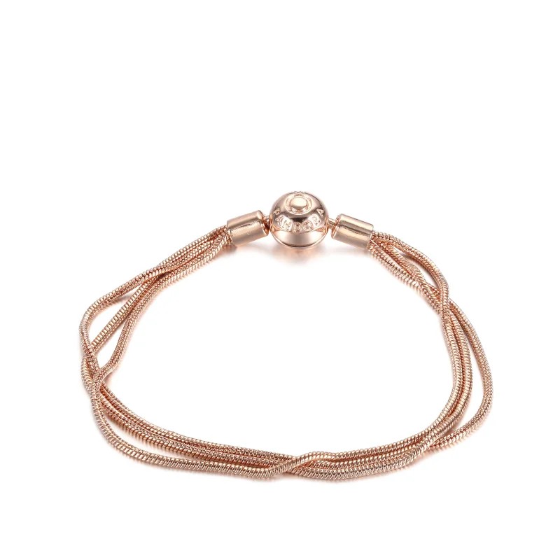 (image for) Pandora Moments Multi Snake Chain Bracelet - 589338C00 - View 2