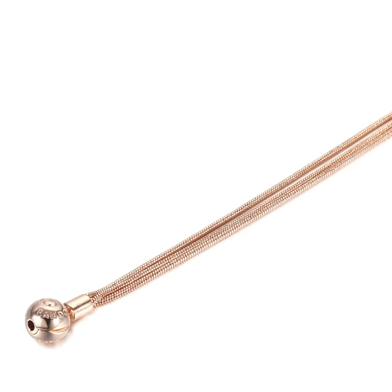 (image for) Pandora Moments Multi Snake Chain Bracelet - 589338C00 - View 3