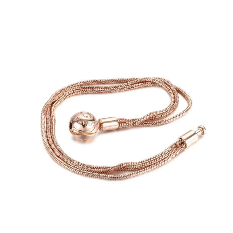 (image for) Pandora Moments Multi Snake Chain Bracelet - 589338C00 - View 5