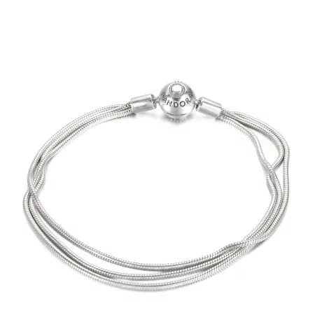 Pandora Moments Multi Snake Chain Bracelet - 599338C00