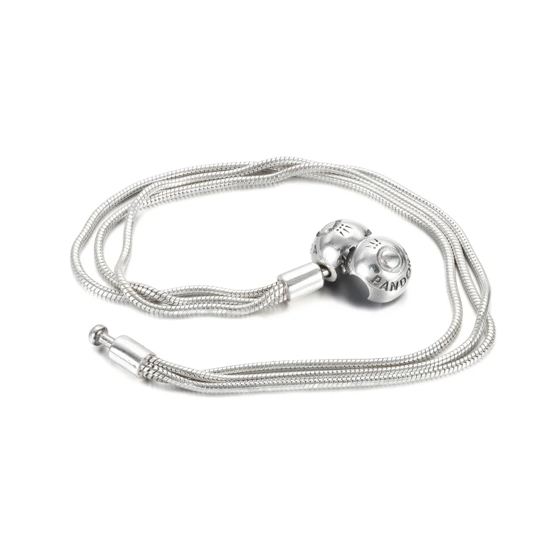 (image for) Pandora Moments Multi Snake Chain Bracelet - 599338C00 - View 5