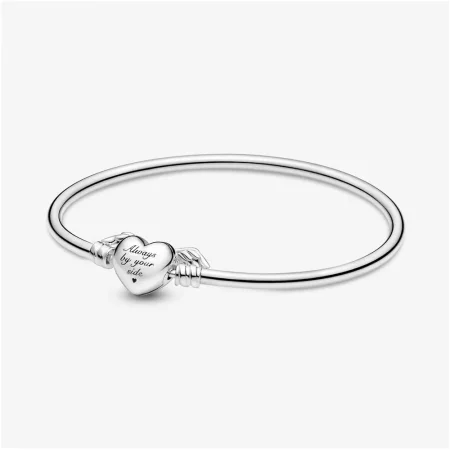 Pandora Moments Winged Heart Bangle - 599379C00 Pandora Moments Winged Heart Bangle - 599379C00