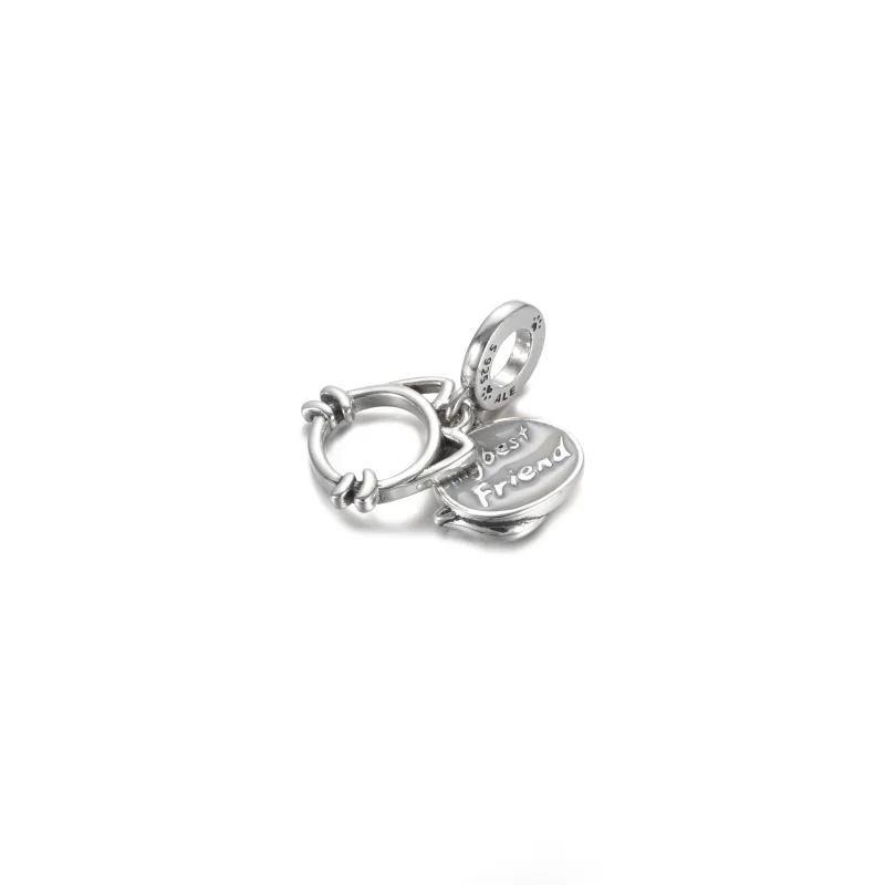 (image for) PANDORA My Pet Cat Dangle Charm - 799329C01 - View 2