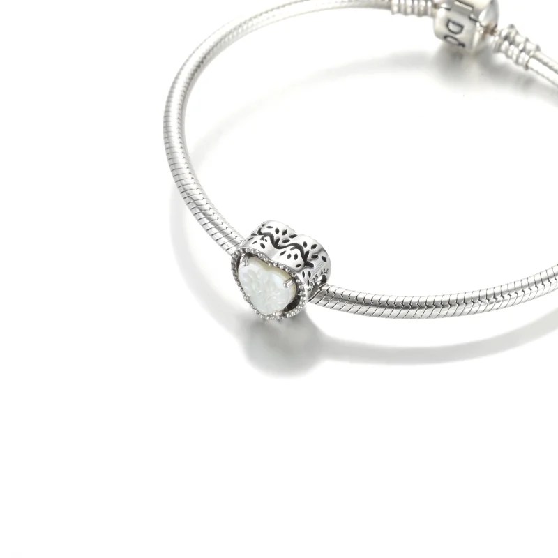 (image for) PANDORA Openwork Heart & Family Tree Charm - 799413C01 - View 5