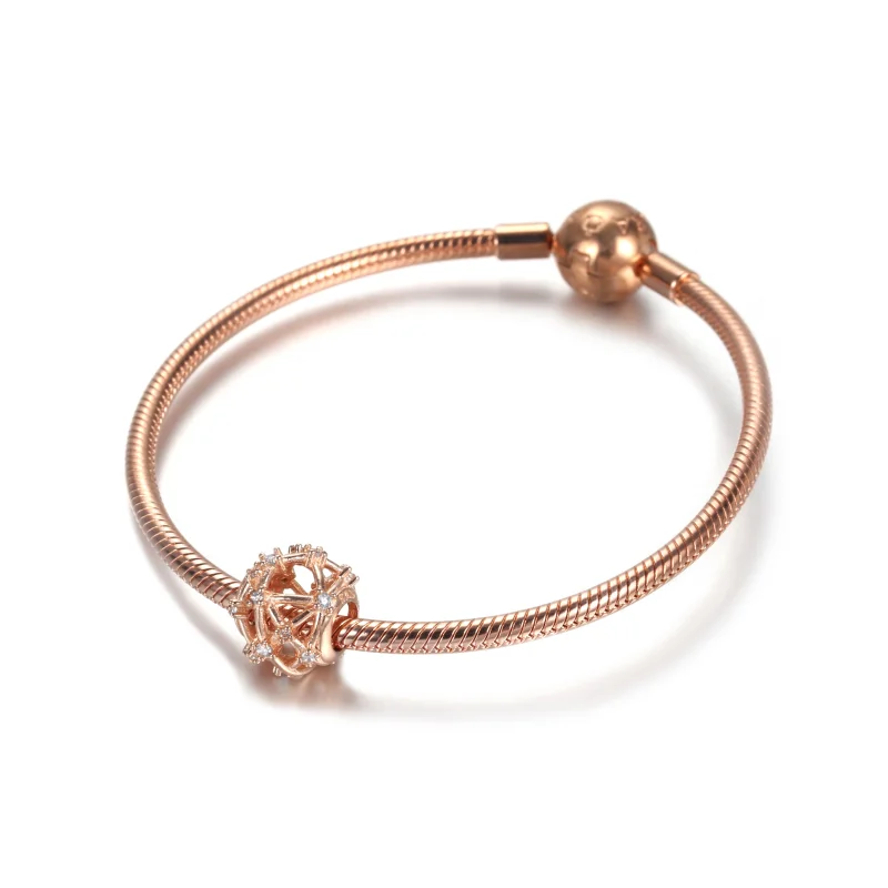 (image for) PANDORA Openwork Star Constellations Charm - 789240C01 - View 5