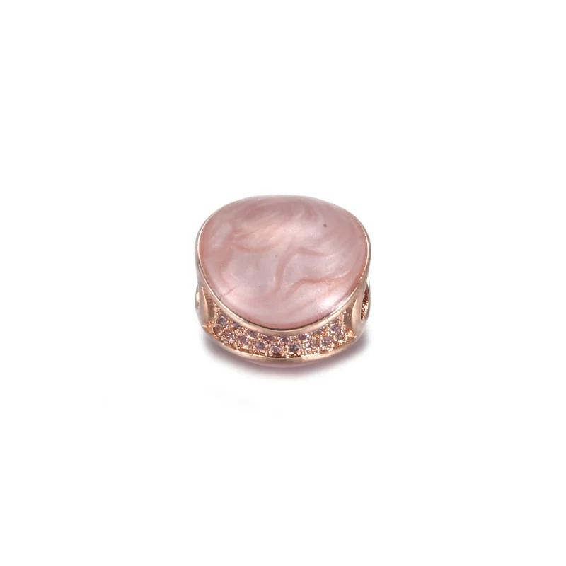 (image for) PANDORA Pink Swirl Charm - 789306C01 - View 4