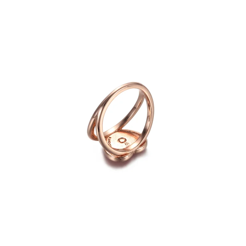 (image for) PANDORA Pink Swirl Heart Statement Ring - 189263C01 - View 3