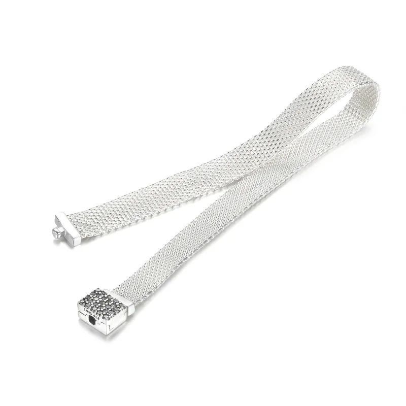 (image for) PANDORA Reflexions™ Sparkling Clasp Bracelet - 599166C01 - View 5