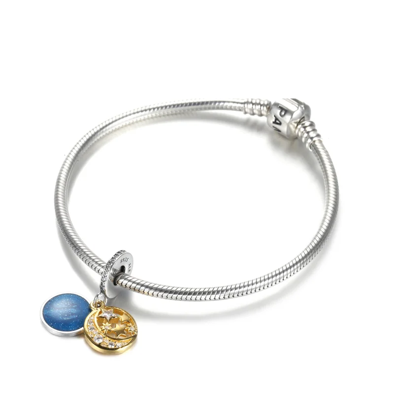 (image for) Pandora Shine Pandora "I Love You to the Moon and Back" Dangle Charm - 761993C01 - View 5