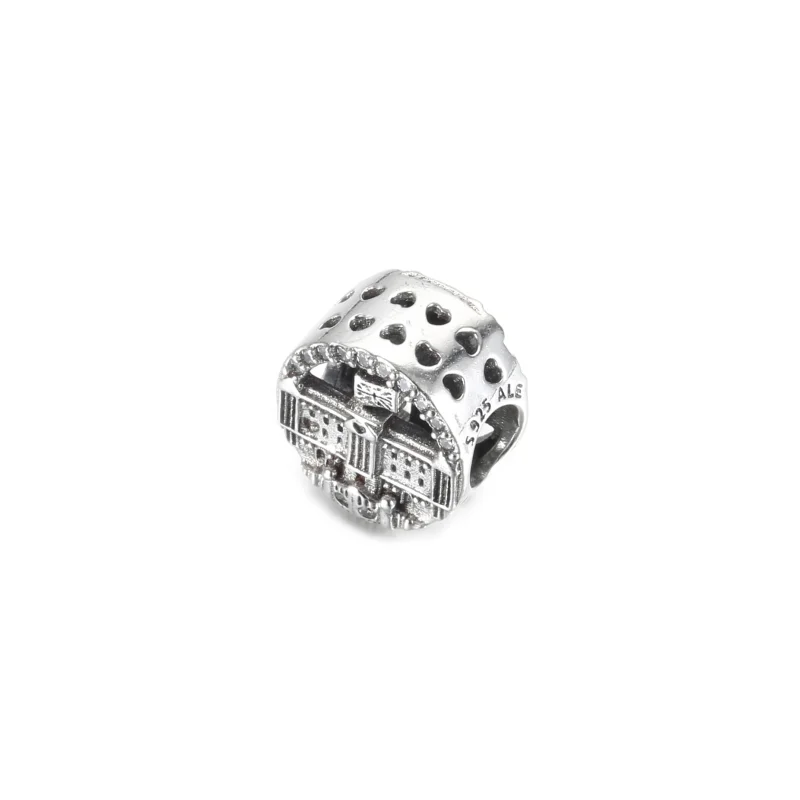 (image for) PANDORA Sparkling Buckingham Palace Charm - 799382C01 - View 2