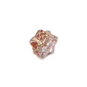 PANDORA Sparkling Snowflake Pavé Charm - 789224C01 PANDORA Sparkling Snowflake Pavé Charm - 789224C01