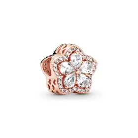 PANDORA Sparkling Snowflake Pavé Charm - 789224C01 PANDORA Sparkling Snowflake Pavé Charm - 789224C01