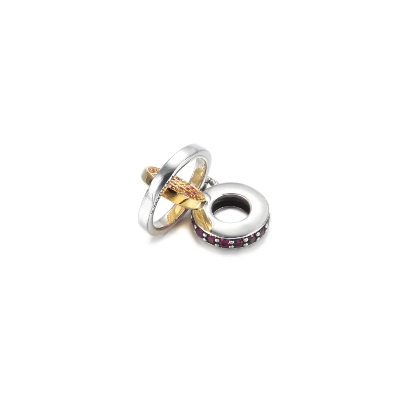 (image for) PANDORA Spinning Lucky Dangle Charm - 769282C01 - View 4