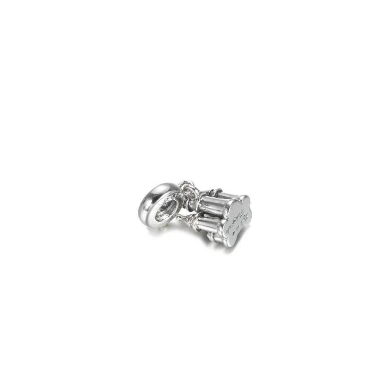 (image for) PANDORA Two-tone Castle Dangle Charm - 799337C00 - View 4