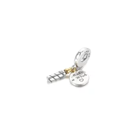 PANDORA Two-tone Birthday Candle Dangle Charm - 799328C00 PANDORA Two-tone Birthday Candle Dangle Charm - 799328C00