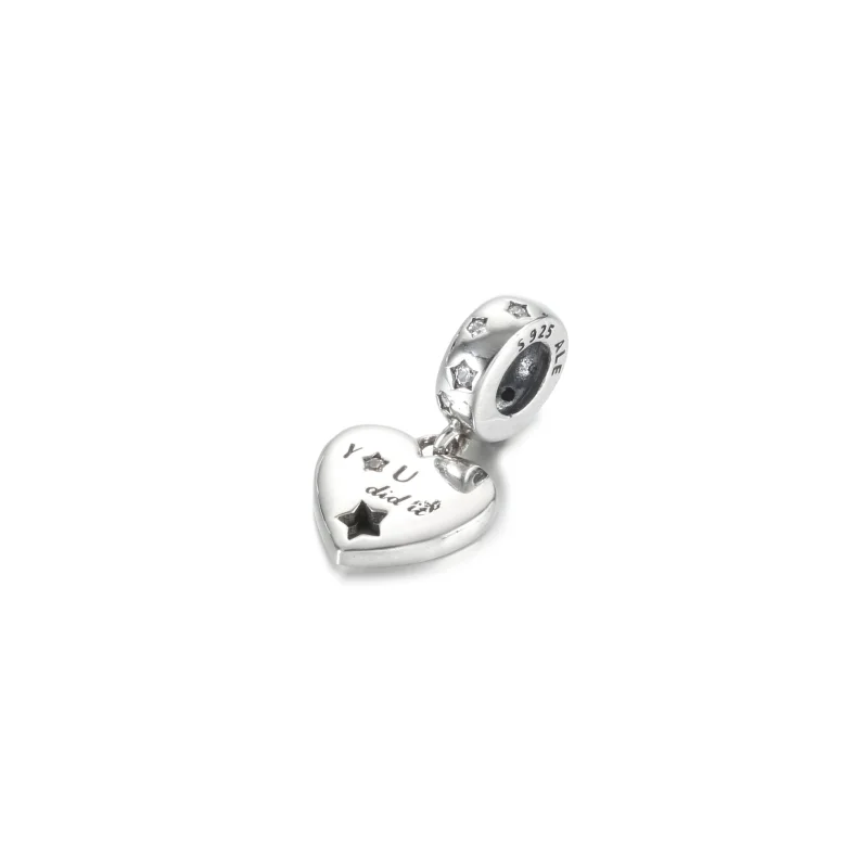 (image for) PANDORA You Did It Dangle Charm - 799323C01 - View 2