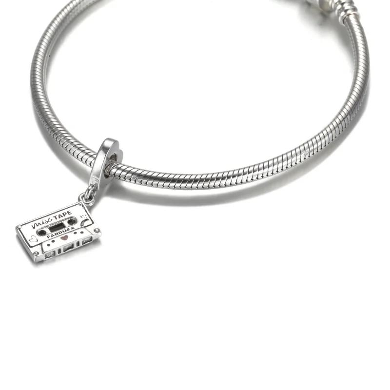 (image for) Vintage Cassette Dangle Charm - 799295C01 - View 5