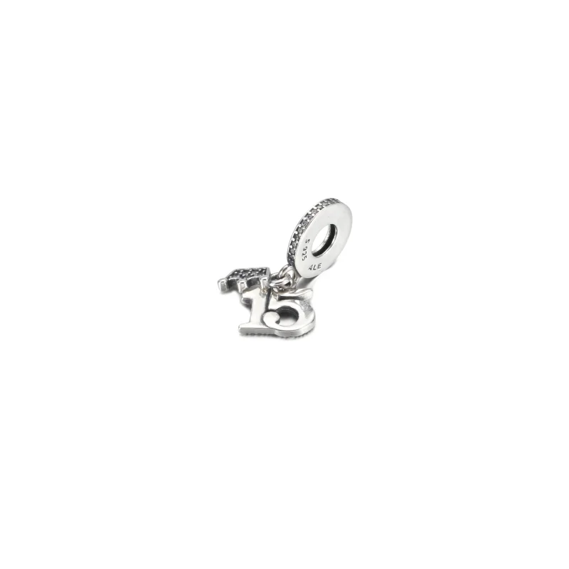 (image for) PANDORA 15th Birthday Dangle Charm - 799540C01 - View 2