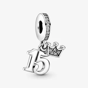 (image for) PANDORA 15th Birthday Dangle Charm - 799540C01