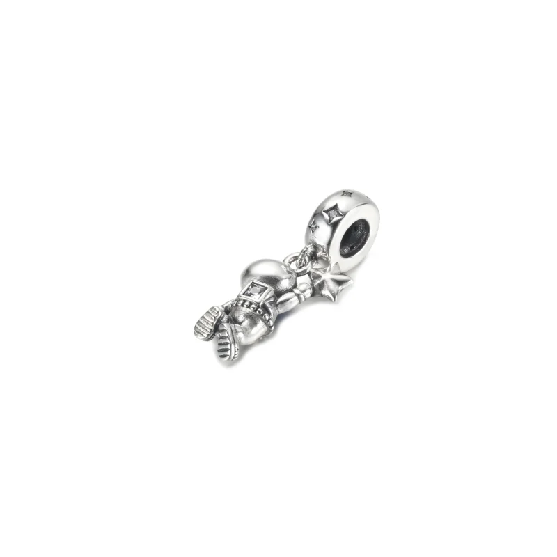 (image for) PANDORA Astronaut In The Galaxy Dangle Charm - 790030C01 - View 3
