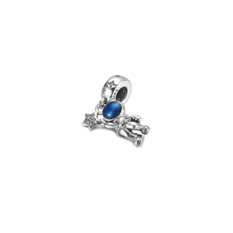 (image for) PANDORA Astronaut In The Galaxy Dangle Charm - 790030C01 - View 4