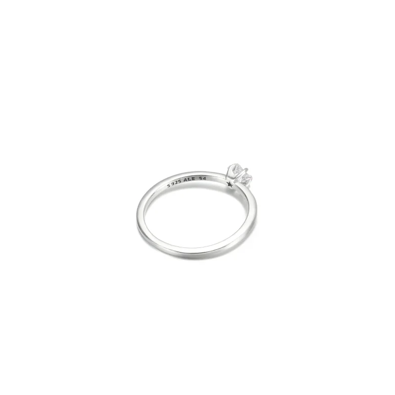 (image for) PANDORA Celestial Sparkling Star Solitaire Ring - 190026C01 - View 4