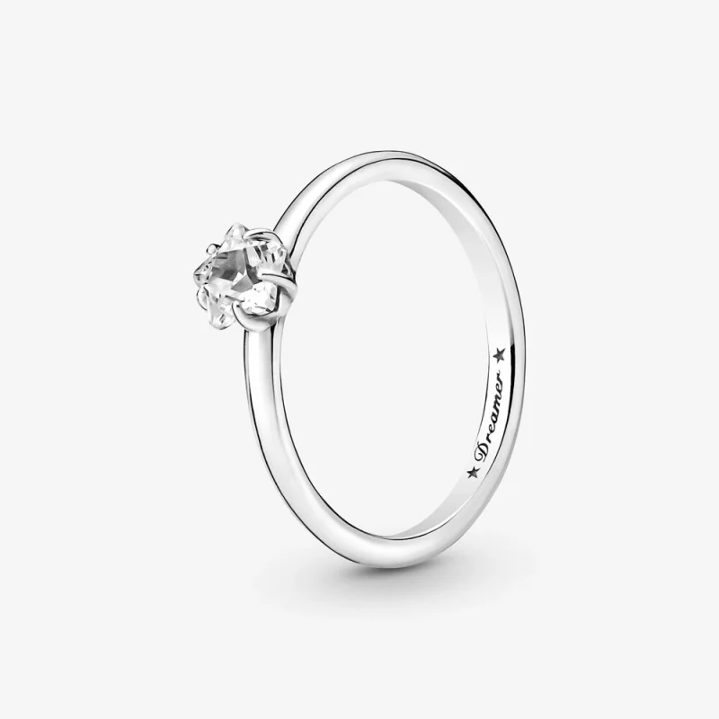 (image for) PANDORA Celestial Sparkling Star Solitaire Ring - 190026C01 - Product Image