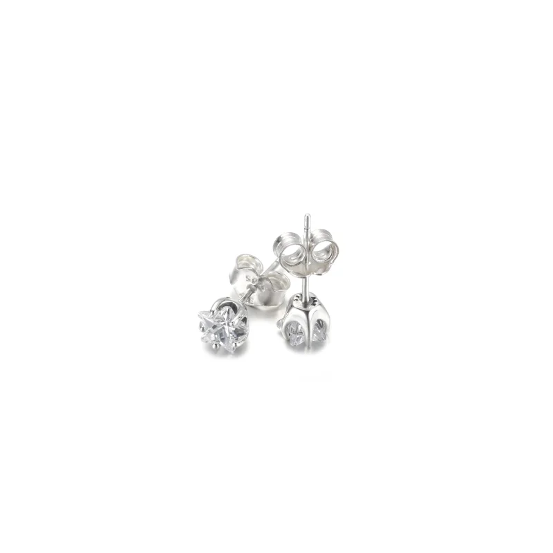 (image for) PANDORA Celestial Sparkling Star Stud Earrings - 290023C01 - View 4